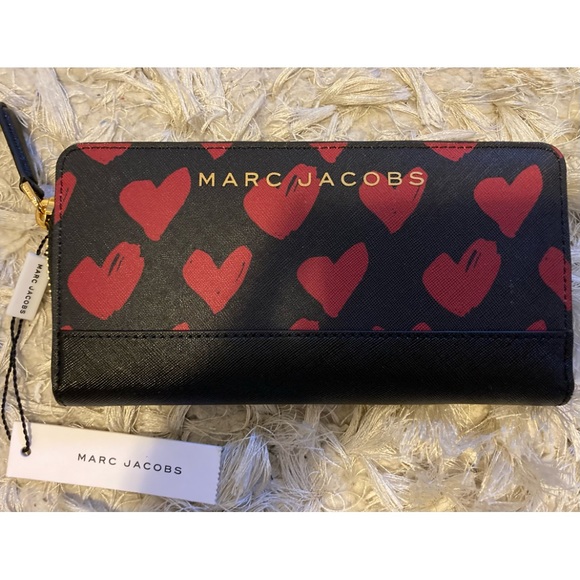🆕♥️♥️MARC JACOBS LEATHER ZIPPY WALLET♥️♥️ - Picture 5 of 7